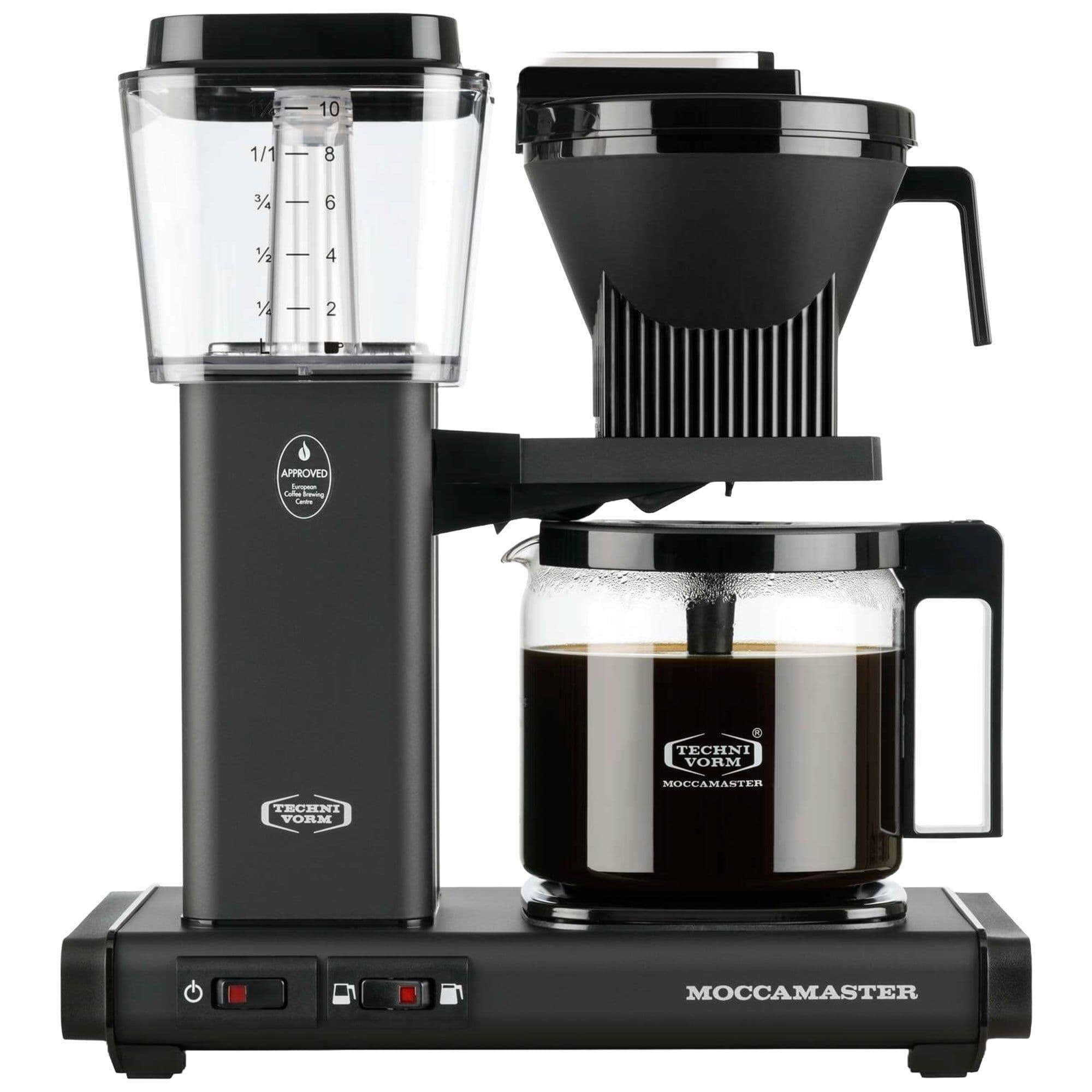 Bagaren och Kocken Moccamaster Optio kaffebryggare 1,25 liter matte black produktbild