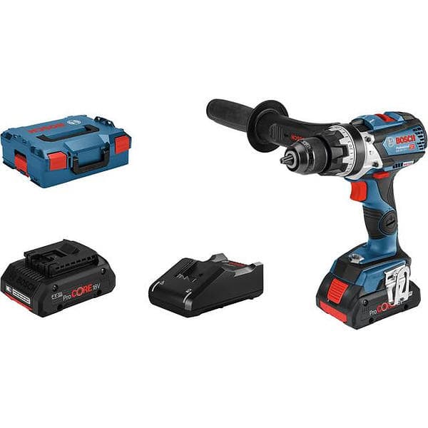 Prisjakt Bosch Professional GSB 18V-110 C slagborrskruvdragare 2x4,0 Ah produktbild